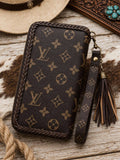 Western Upcycled Wristlet Wallet