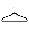 18" Black Velvet Hangers - Case of 50