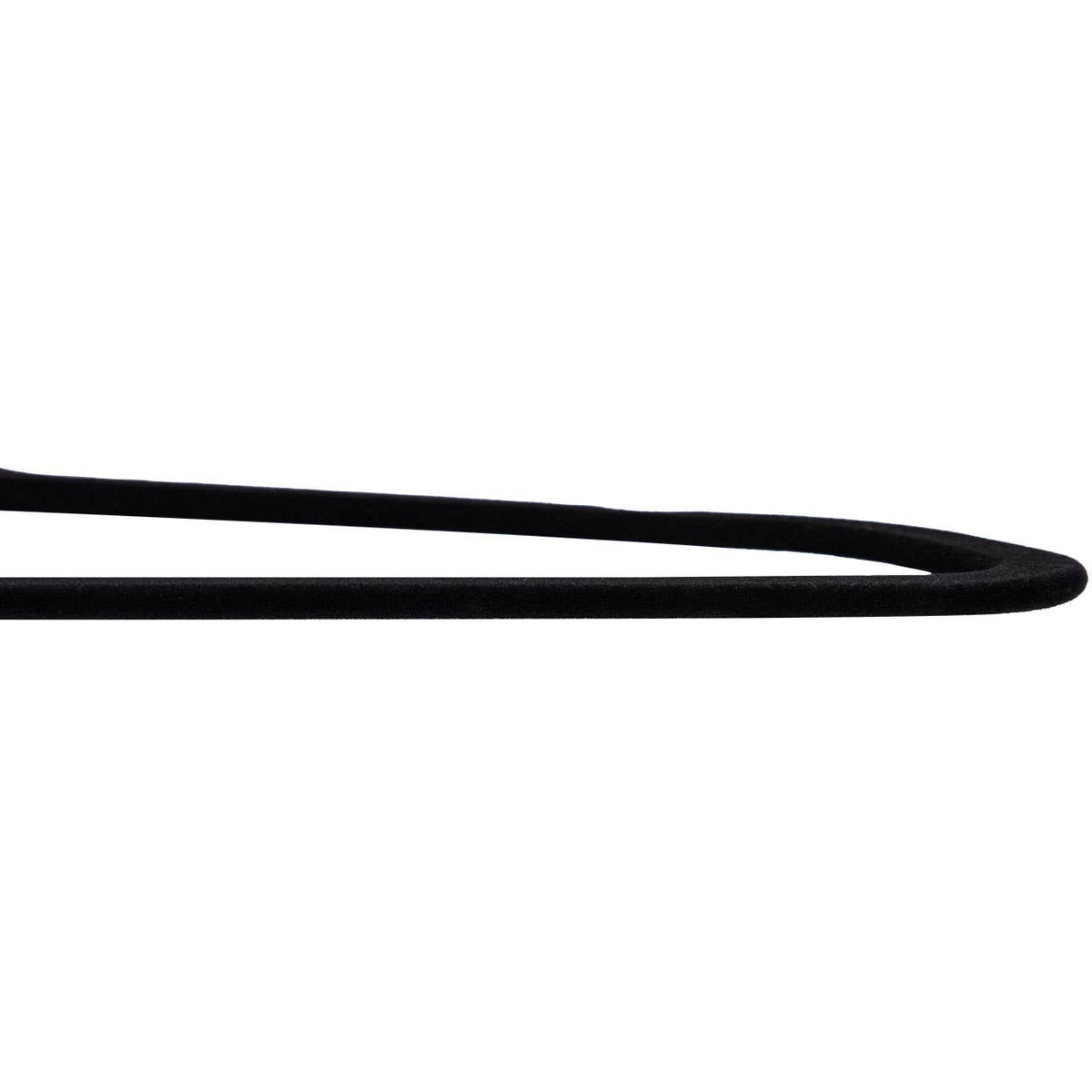 18" Black Velvet Hangers - Case of 50