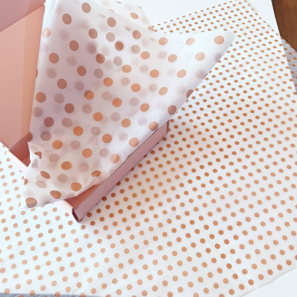 150pc, 28x20" Polka Dots 17g Wrapping Tissue Paper Sheets: Silver / Large Dot