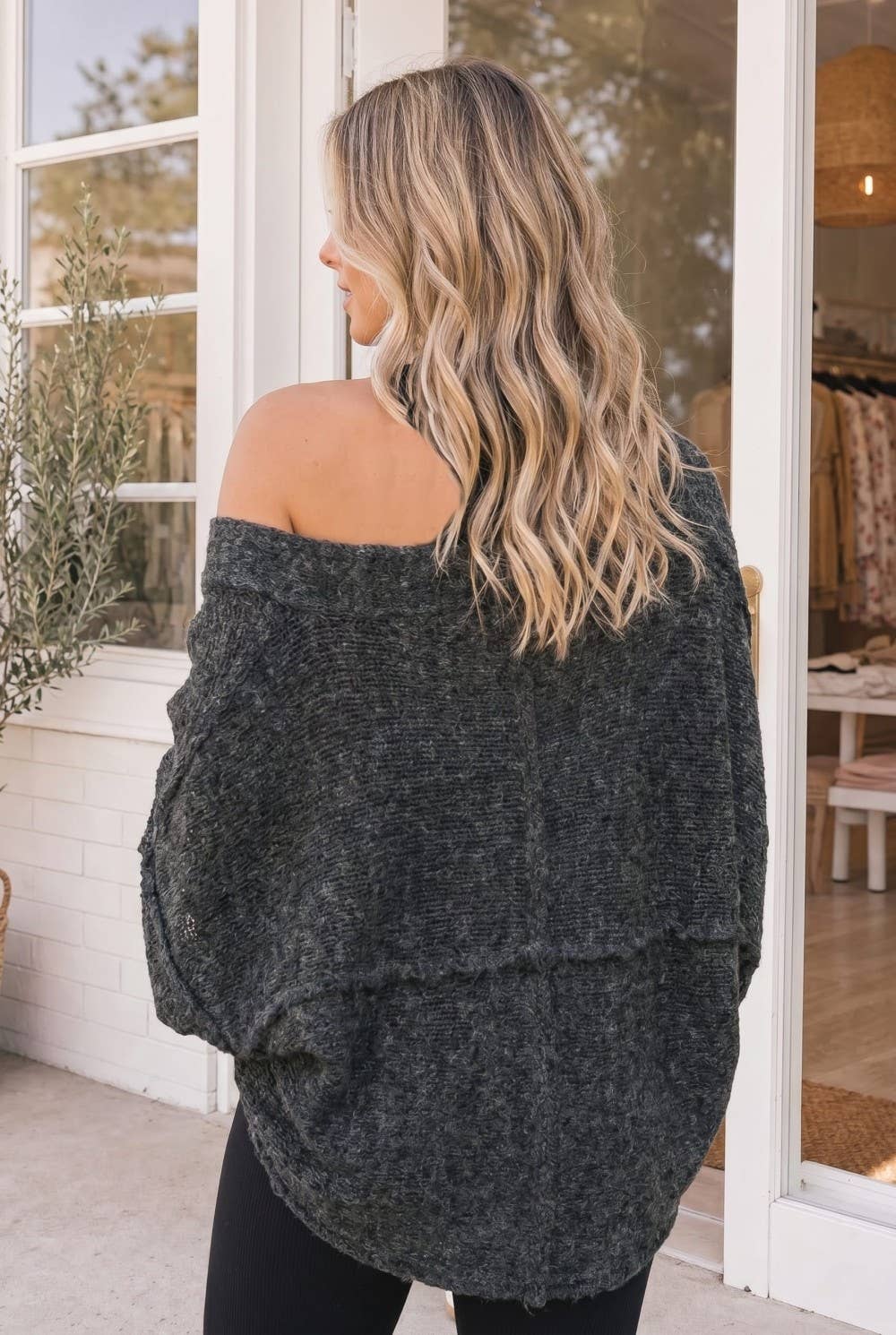Knit Bolero Cardigan: BLACK / M